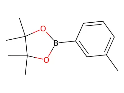 4,4,5,5-Tetramethyl-2-(m-tolyl)-1,3,2-dioxaborolane structure