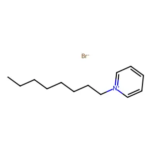 Pyridinium, 1-octyl-, bromide (1:1) structure
