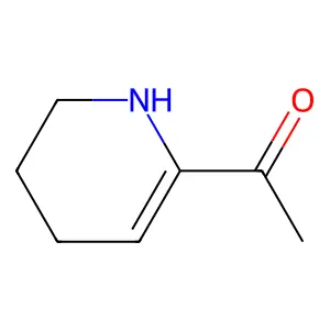 2-Acetyl-1,4,5,6-tetrahydropyridine structure