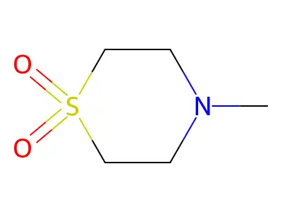 4-甲基噻吗啉1,1-二氧化物 structure