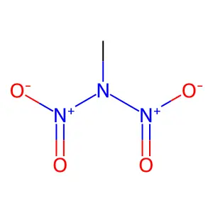 甲基二硝胺 structure