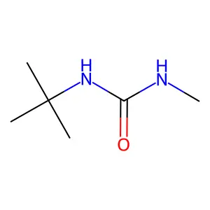 Urea, N-(1,1-dimethylethyl)-N'-methyl- structure