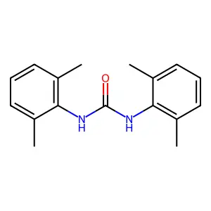 Urea, N,N'-bis(2,6-dimethylphenyl)- structure