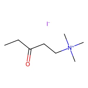 (3-氧戊基)三甲基碘化铵 structure