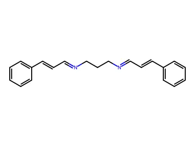 1,3-Propanediamine, N,N'-bis(3-phenyl-2-propenylidene)- structure