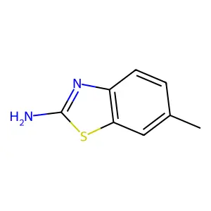 2-Amino-6-methylbenzothiazole structure
