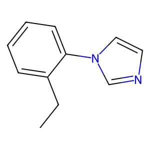 1H-Imidazole, 1-(2-ethylphenyl)- structure
