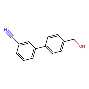 3-[4-(Hydroxymethyl)phenyl]benzonitrile structure