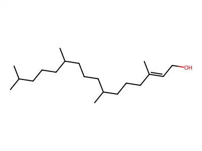 3,7,11,15-Tetramethylhexadec-2-en-1-ol structure