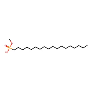 Methyl hydrogen octadecylphosphonate structure