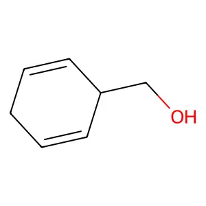 2,5-Cyclohexadiene-1-methanol structure