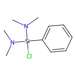 Silanediamine, 1-chloro-N,N,N',N'-tetramethyl-1-phenyl- structure