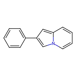 2-Phenylindolizine structure