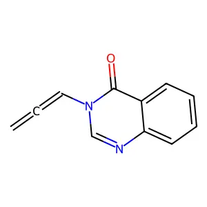 4(3H)-Quinazolinone, 3-propadienyl- structure