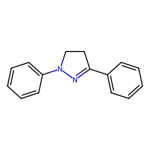 1,3-Diphenyl-4,5-dihydro-1H-pyrazole structure
