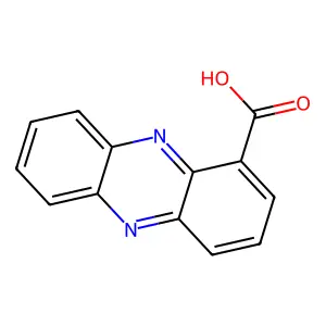 1-吩嗪甲酸 structure