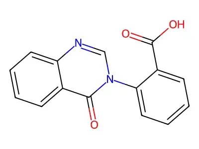 2-(4-Oxo-3,4-dihydroquinazolin-3-yl)benzoic acid structure