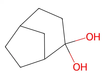 Bicyclo[3.2.1]octane-2,2-diol structure