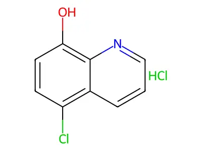5-Chloro-8-hydroxyquinoline hydrochloride structure