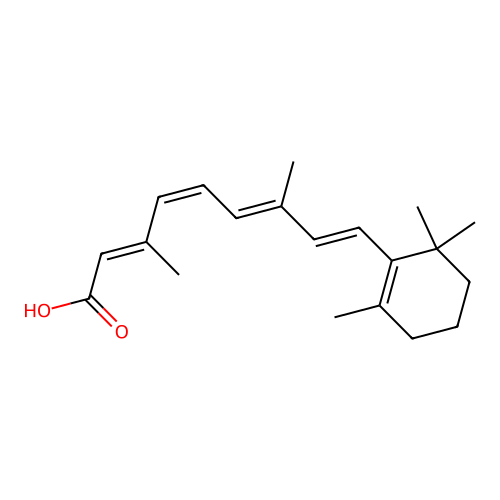 11-顺视黄酸 structure