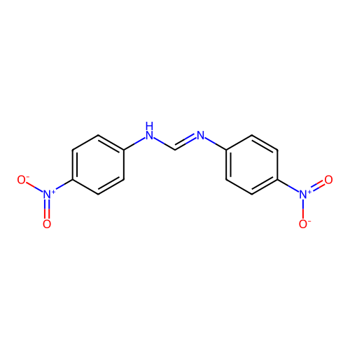 Formamidine, N,N'-bis-(4-nitrophenyl)- structure