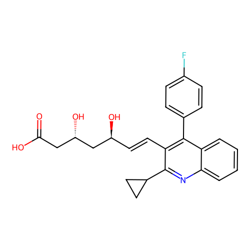 Pitavastatin Impurity 7 structure