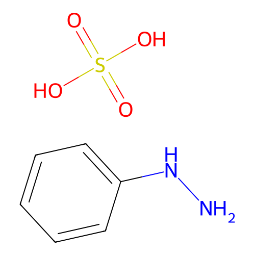 Phenylhydrazine sulfate structure