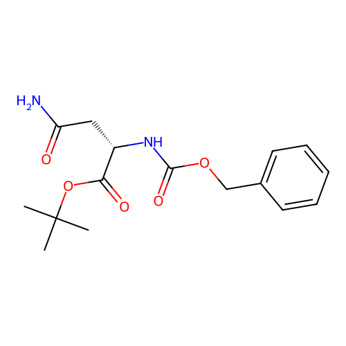 Z-Asn-OtBu structure