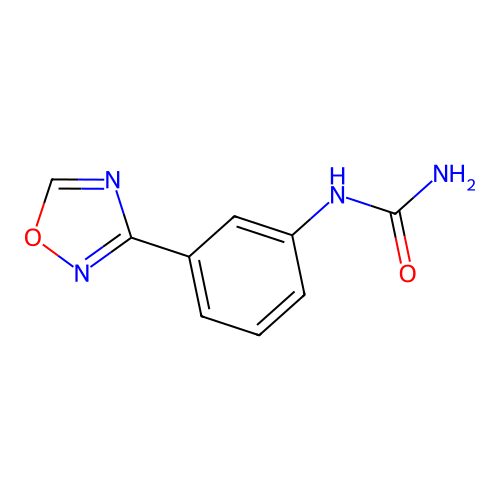 [3-(1,2,4-Oxadiazol-3-yl)phenyl]urea structure