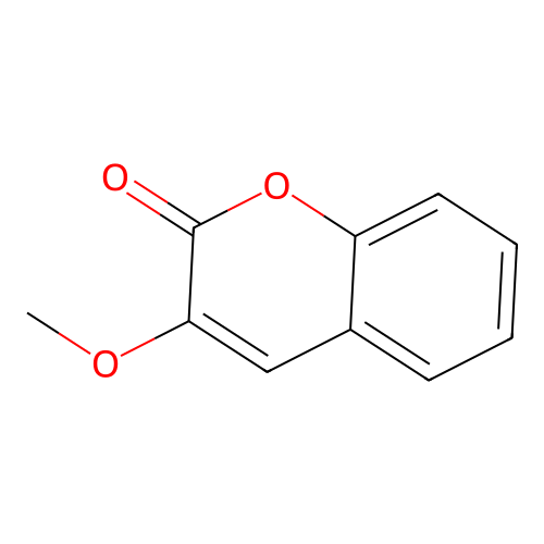 3-Methoxychromen-2-one structure