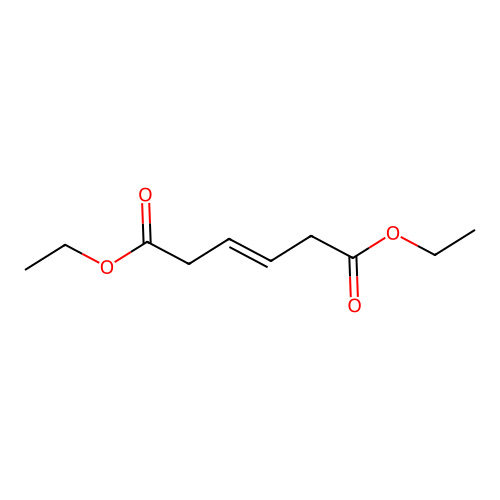 Diethyl trans-3-Hexenedioate structure