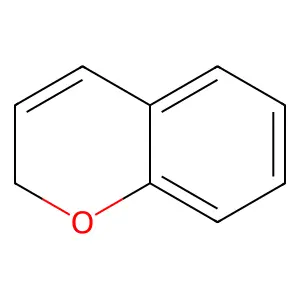 苯并吡喃 structure