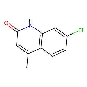 7-Chloro-4-methylcarbostyril structure