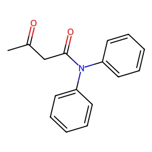 3-Oxo-N,N-diphenylbutanamide structure