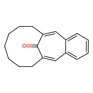 6,14-Methanobenzocyclotridecene-16-one, 8,9,10,11,12,12-hexahydro- structure