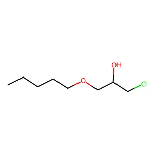 2-Propanol, 1-chloro-3-(pentyloxy)- structure