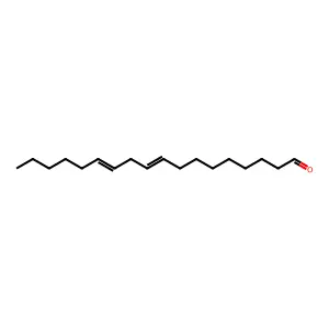 9,12-Octadecadienal structure