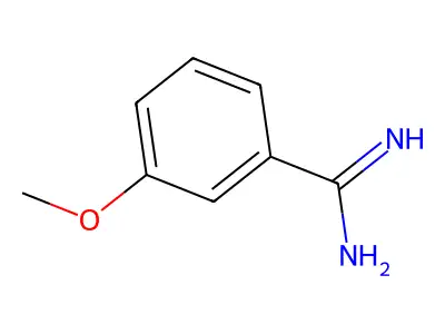 3-Methoxy-benzamidine structure