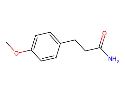 3-(4-Methoxyphenyl)propanamide structure