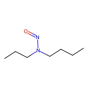 Butyl(nitroso)propylamine structure
