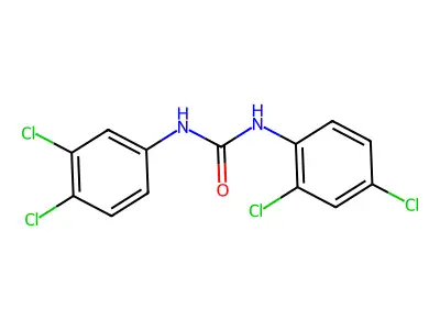 1-(2,4-Dichlorophenyl)-3-(3,4-dichlorophenyl)urea structure
