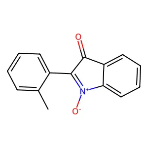 2-(2-甲基苯基)-3H-吲哚-3-酮-1-氧化物 structure