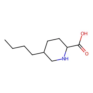 5-Butylpiperidine-2-carboxylic acid structure