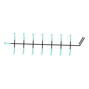 (Perfluoroheptyl)ethene structure