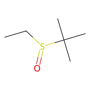 叔丁基乙基亚砜 structure