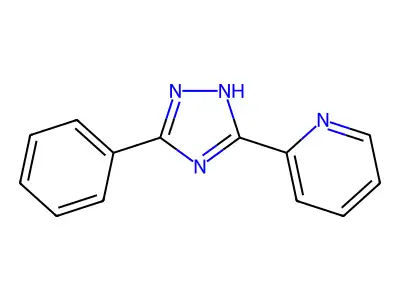 2-(3-phenyl-1H-1,2,4-triazol-5-yl)pyridine structure