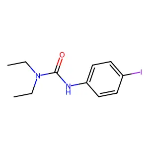 N,N-Diethyl-N'-(4-iodophenyl)urea structure