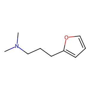 N,N-二甲基-2-呋喃丙胺 structure