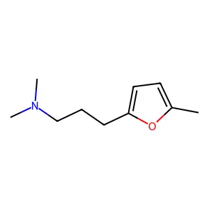 N,N,5-三甲基-2-呋喃丙胺 structure