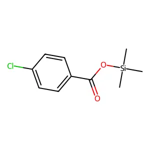 4-氯苯甲酸三甲基硅酯 structure